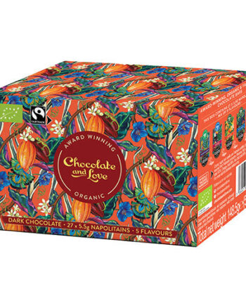Chocolate And Love Cacao Oasis Ballotin æske 27x5       Var   økologisk