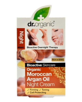 Dr  Organic Night Cream Argan