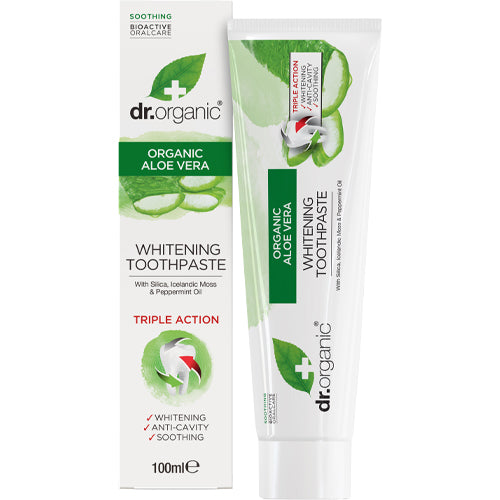 Dr Organic Tandpasta Aloe Vera Dr