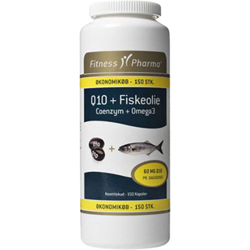 Fitness Pharma Q10 Fiskeolie