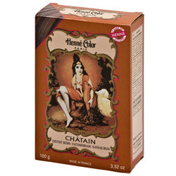 Henna Henna Pulver Kastaniebrun