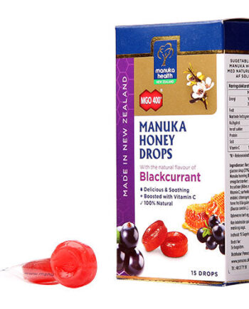 Manuka Health Manuka Honning Drops Blackcurrant