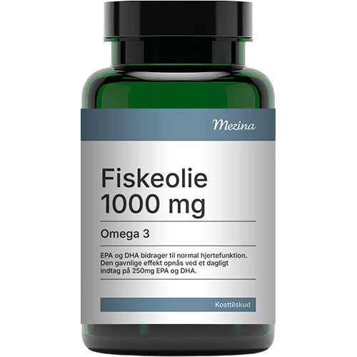 Mezina Fiskeolie Omega- 1000 Mg