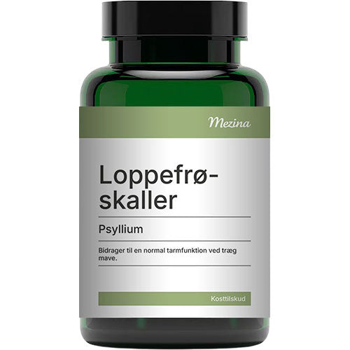 Mezina Loppefrøskaller Psyllium Kapsler