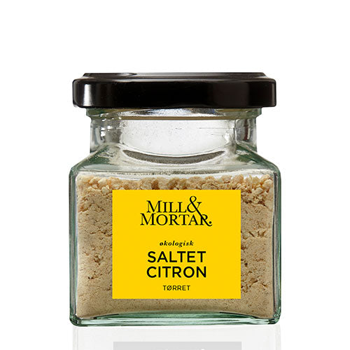 Mill Mortar Saltet Citron økologisk