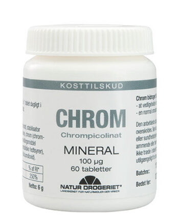 Natur-drogeriet Chrom Tabletter 100 Ug