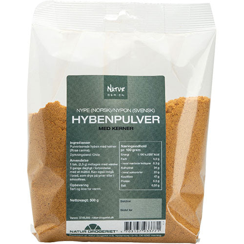 Natur-drogeriet Hyben Pulver Kerner Fint