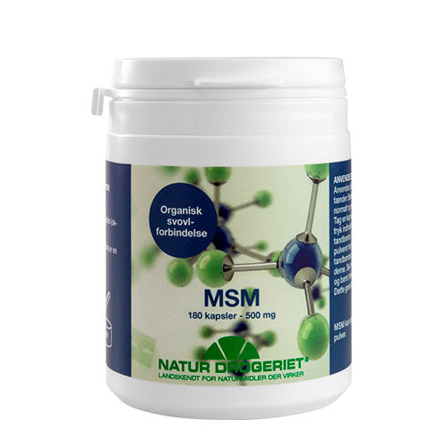 Natur-drogeriet Msm Kapsler 500 Mg