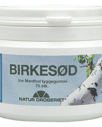 Natur-drogeriet Tyggegummi Birkesød Ice Menthol 70 Stk
