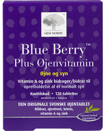 New Nordic Blue Berry Plus øjenvitamin