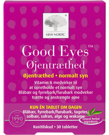 New Nordic Good Eyes øjentræthed
