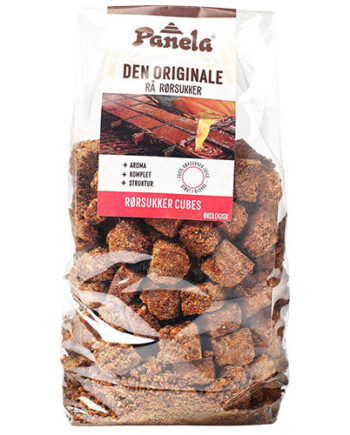 Panela Rå Rørsukker Cubes   økologisk