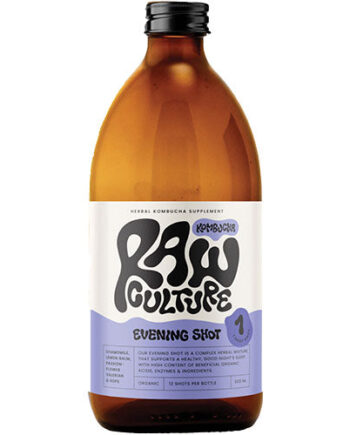 Raw Culture Kombucha Evening Shot  økologisk