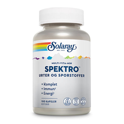 Solaray Spektro Multi-vita-min Med Urter Og Sporstoffer
