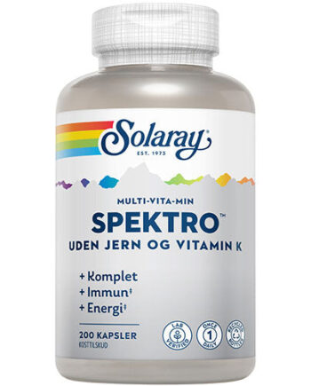 Solaray Spektro Multi-vita-min Uden Jern Og Vitamin