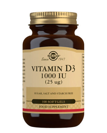 Solgar D3-vitamin 25 Mcg Softgel