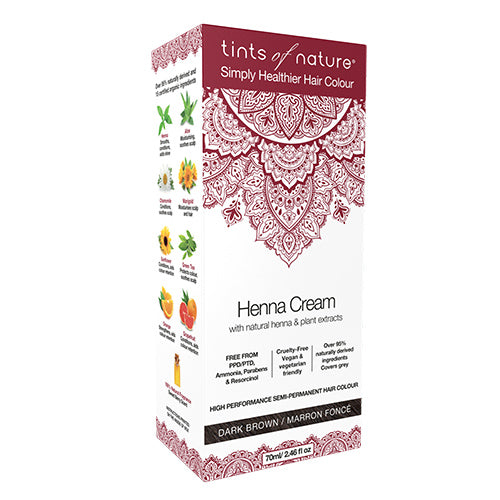 Tints Of Nature Hårfarve Henna Creme Dark
