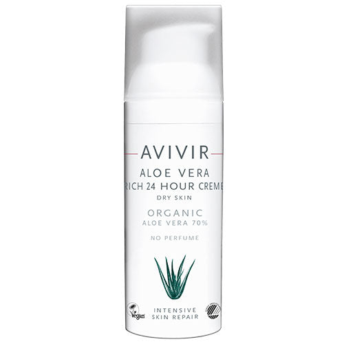 - Veganskavivir Avivir Aloe Vera Rich 24 Hour Creme