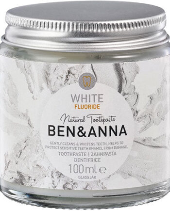 - Veganskben   Anna Toothpaste White    Fluoride