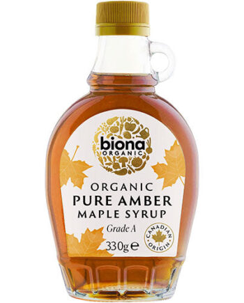 - Veganskbiona Organic Pure Amber Ahornsirup Grade    økologisk