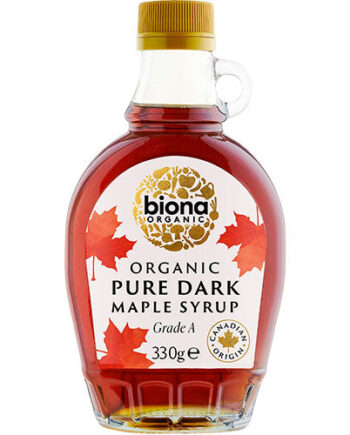 - Veganskbiona Organic Pure Mørk Ahornsirup Grade    økologisk