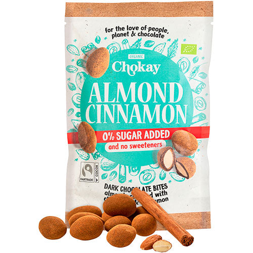 - Veganskchokay Snack Bite Almond Cinnamon økologisk