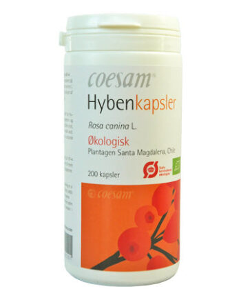 - Veganskcoesam Coesam Hybenkapsler  økologisk