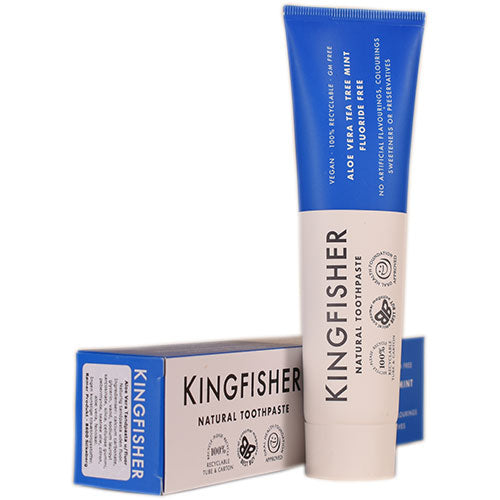 - Veganskkingfisher Toothpaste Tandpasta Med Aloe Vera Smag Uden Flour