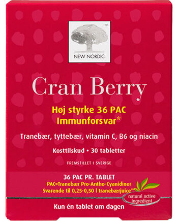 - Vegansknew Nordic Cran Berry