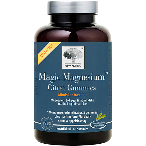 - Vegansknew Nordic Magic Magnesium Citrat Gummies