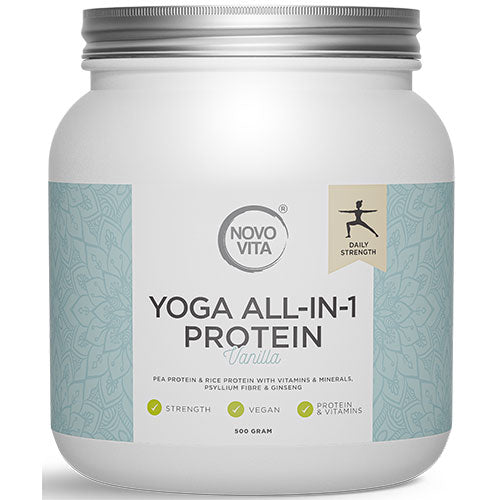 - Vegansknovo Vita Yoga All-in- Protein Med Vaniljesmag