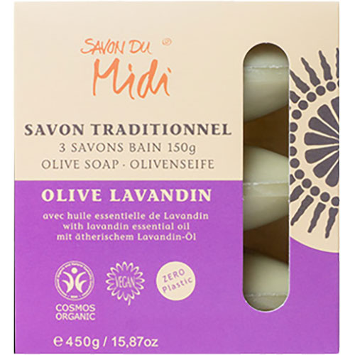 - Veganskoliven Sæbe Med Lavandin Savon Du Midi økologisk