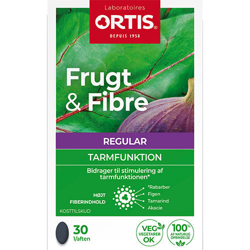 - Veganskortis Frugt Fibre Tabletter