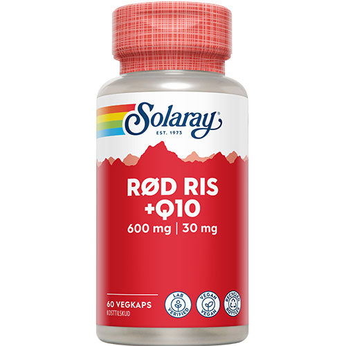 - Vegansksolaray Rød Ris Q10