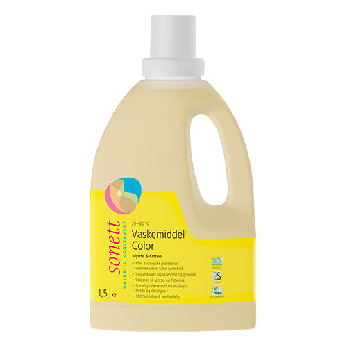 - Vegansksonett Vaskemiddel Color Mynte