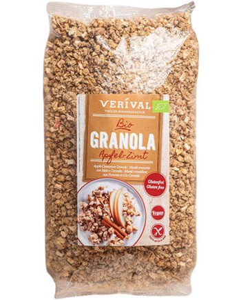 - Veganskverival Granola æble-kanel  økologisk