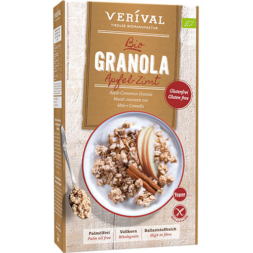 - Veganskverival Granola æble-kanel økologisk