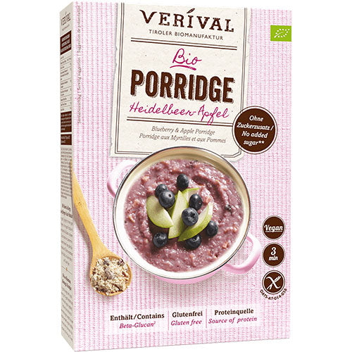 - Veganskverival Grød Blåbær-æble økologisk