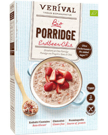 - Veganskverival Grød Jordbær-chia  økologisk