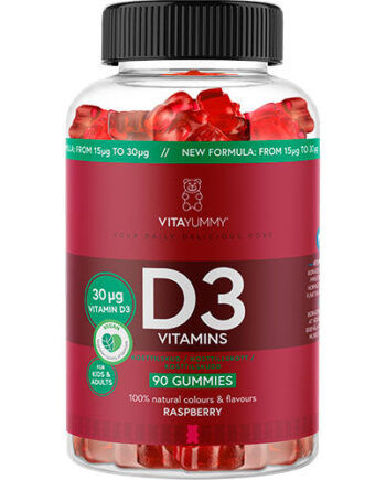 - Veganskvita Yummy Vitayummy D3  Raspberry
