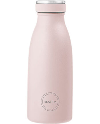 Aya Ida Drinking Bottle 350ml Soft Rose