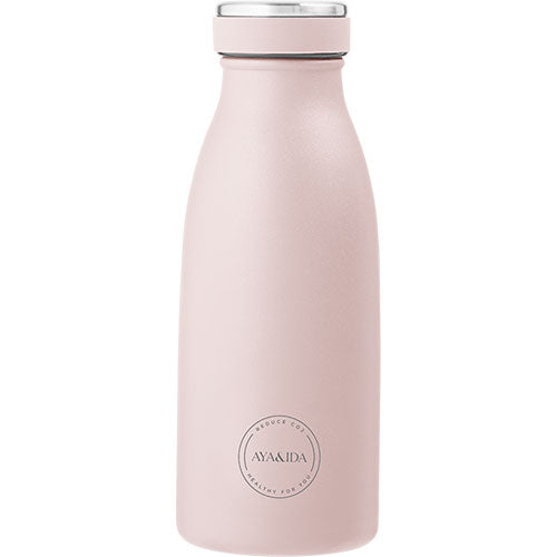 Aya Ida Drinking Bottle 350ml Soft Rose