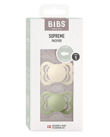 Bibs Bibs Supreme Silicone Size   Ivory Sage   Pack