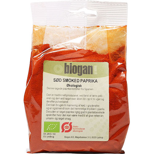 Biogan Sød Røget Paprika økologisk