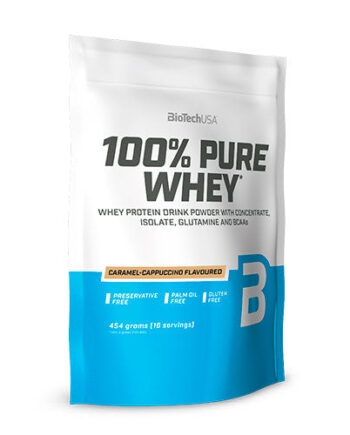 Biotechusa 100  Pure Whey Protein Pulver Caramel-cappuccino