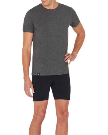 Boody Menâ   Crew Neck  -shirt Mørk Grå Str