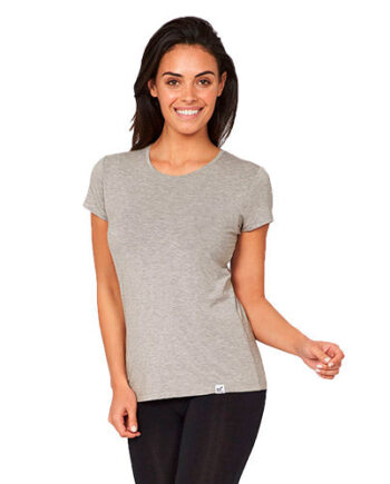 Boody Womenâ   Crew Neck Light Marl Str