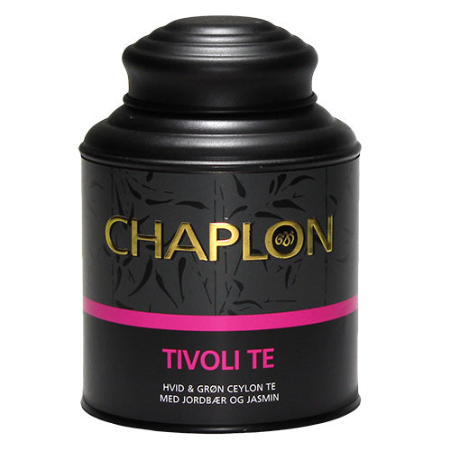 Chaplon Tivoli Grøn Hvid Te Dåse økologisk