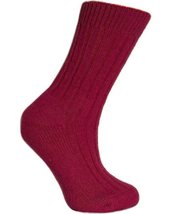 Clemente Merinostrømper Cerise Str  35 38