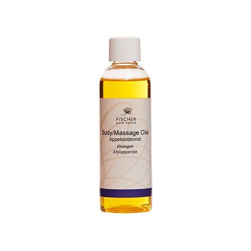 Fischer Pure Nature Massageolie Appelsinblomst øko